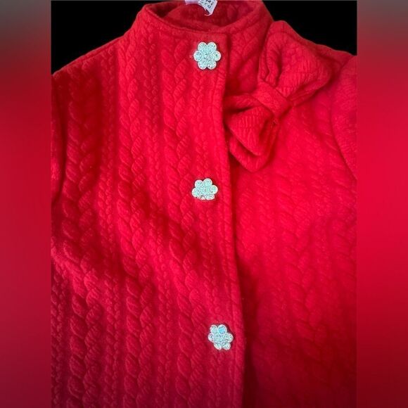 Blueberi Boulevard Knit Toddler Coat - Picture 3 of 3